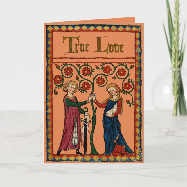Cartão De Festividades True Love (Frente)