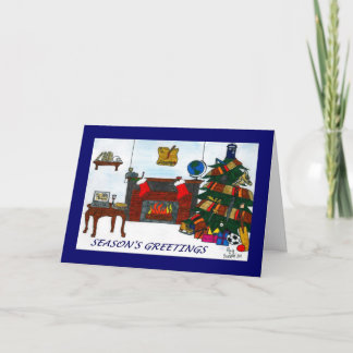 Cartão De Festividades TSSB Xmas Card Blue