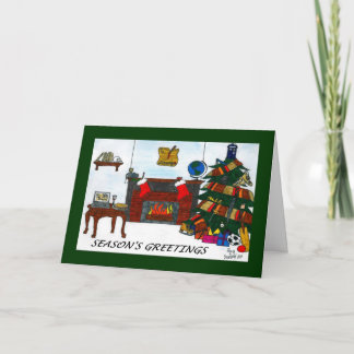 Cartão De Festividades TSSB Xmas Card Green
