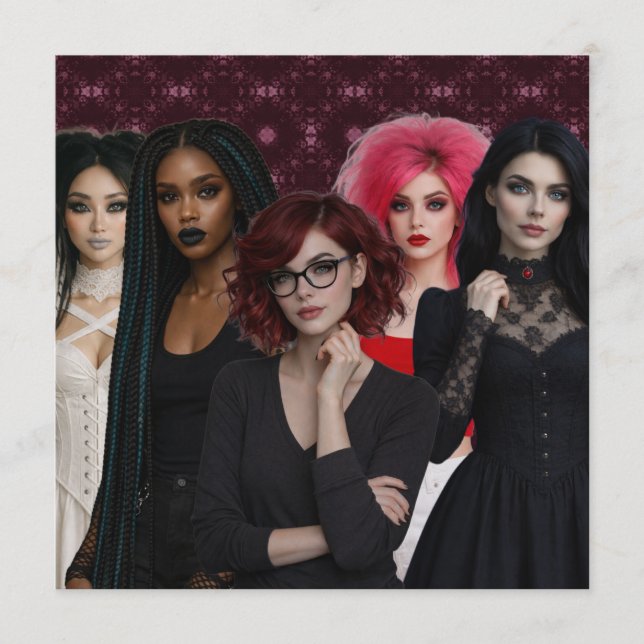 Cartão De Festividades Tub Truffles Cast (Frente)