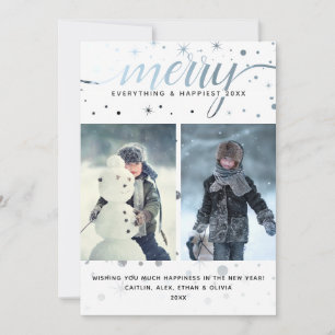 CARTÃO DE FESTIVIDADES TUDO COM TYPOGRAFIA CORRESPONDENTE À COR