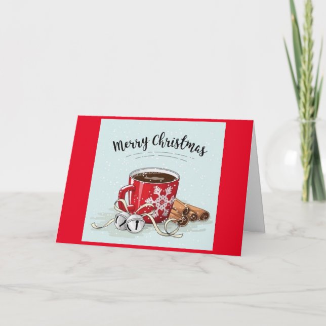 CARTÃO DE FESTIVIDADES TUDO É CALMO/BRILHO/CUPO DE DOENÇA ESTÁ CERTO (Frente)