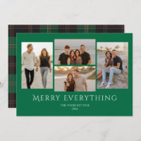 Tudo Feliz Foto Xadrez Verde Vermelho