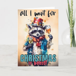 Cartão De Festividades Tudo O Que Quero Para O Natal...