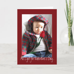 Cartão De Festividades Tudo que tenho é essa velha rosa