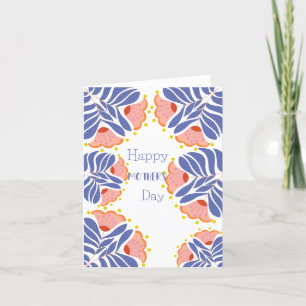 Cartão De Festividades Tulipas personalizadas para a melhor mãe