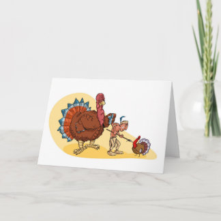 Cartão De Festividades Turkey Hunt