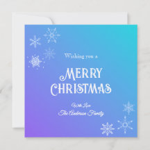 Turquesa Roxo-Roxo de Natal Moderno