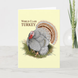 Cartão De Festividades Turquia:  Classe do mundo