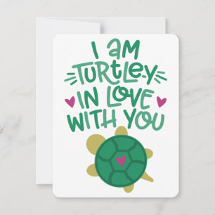 CARTÃO DE FESTIVIDADES TURTLEY APAIXONADO
