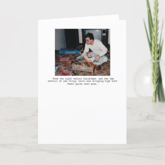 Cartão De Festividades 'Twas the night before Christmas... Greeting Card