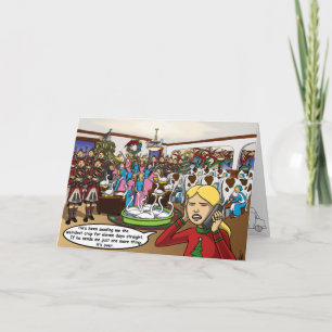 Cartão De Festividades Twelve days of Christmas Card