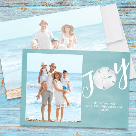 Cartão De Festividades Typografia Elegante Praia Personalizada de Joy Tur