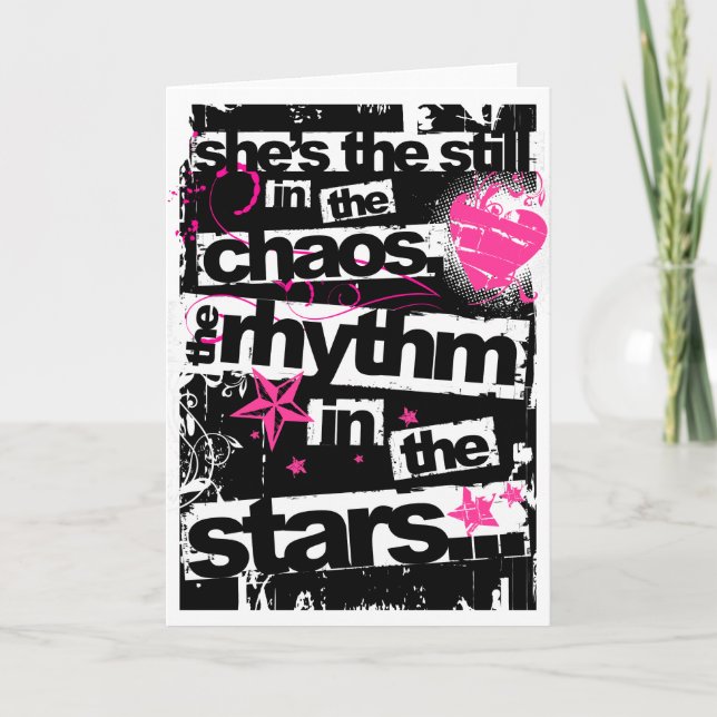 Cartão De Festividades Um Amor (Frente)