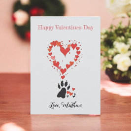 Cartão De Festividades Um cachorrinho fofo