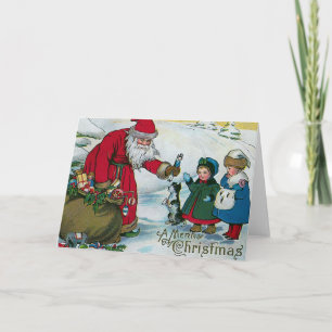 Cartão De Festividades "Um Feliz Natal"