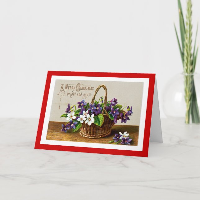 Cartão De Festividades Um Feliz Natal Brito e Gay (Frente)