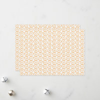 um fundo laranja e branco com espirais