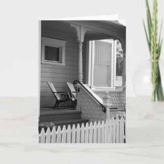 Cartão De Festividades Um lugar do lazer