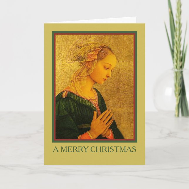 CARTÃO DE FESTIVIDADES UM NATAL DE MERCADORIAS (Frente)