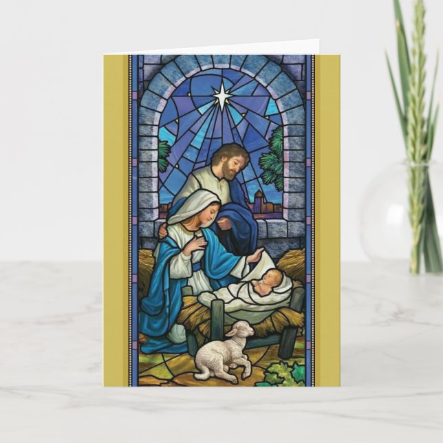 CARTÃO DE FESTIVIDADES UM NATAL DE MERCADORIAS (Frente)