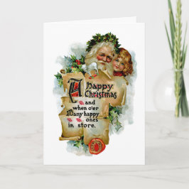 Cartão De Festividades Um Natal feliz