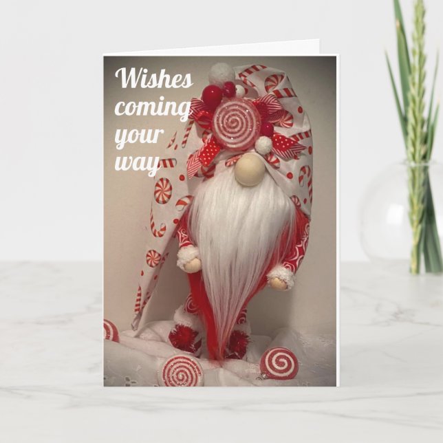 CARTÃO DE FESTIVIDADES UM NATAL MUITO "ALEGRE" PARA VOCÊ (Frente)