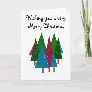 Cartão De Festividades Um Natal Muito Feliz