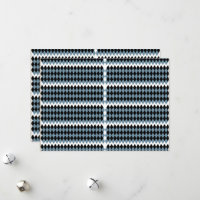 um padrão de verificação preto e branco com um b b