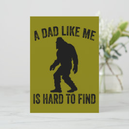 Cartão De Festividades Um Pai Como Eu É Duro De Encontrar Um Pai Engraçad
