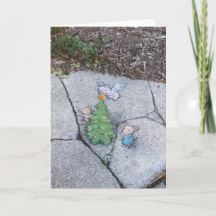 Cartão De Festividades um pouco de animação de férias