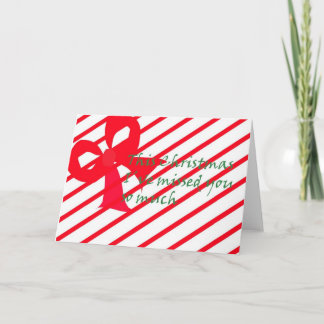 Cartão De Festividades Um presente para meu Natal