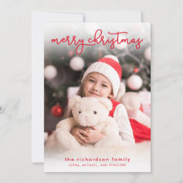 Cartão De Festividades Um Simples Feliz Natal | Foto