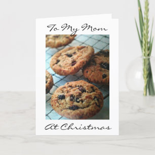 CARTÃO DE FESTIVIDADES UM SMART COOKIE MOM=MERRY NATMAS