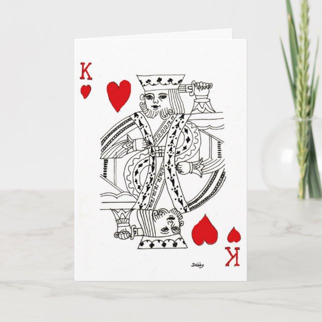 Cartão De Festividades Uma Expressão de Amor para Ele (Frente)