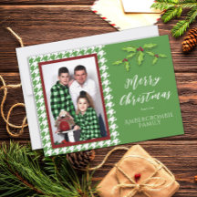 Uma Foto Xadrez Verde e Branco