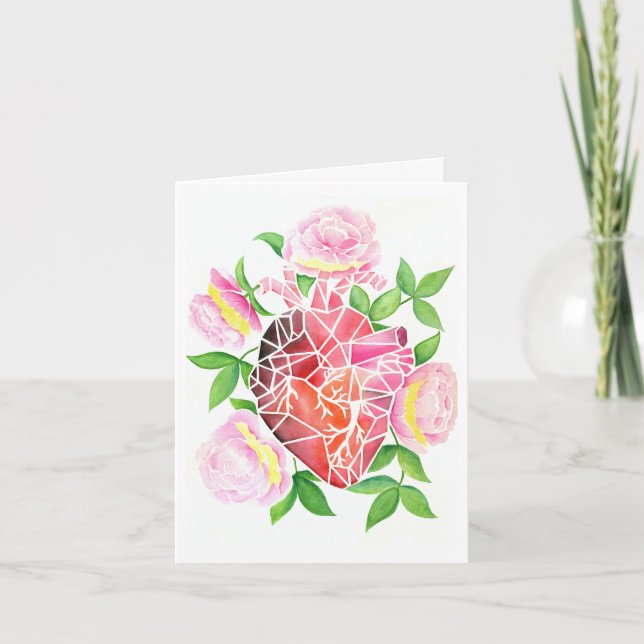 Cartão De Festividades Uma mensagem de amor e resistência para as Mães (Frente)