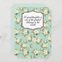 Uma neta é uma das maiores bênçãos