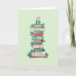 Cartão De Festividades Uma pilha de clássicos de férias