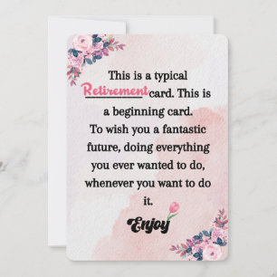 Cartão De Festividades Uma Viagem Poética Em Reforma (Para Ele/Ela)