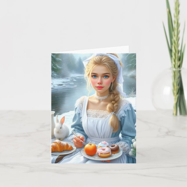 Cartão De Festividades Un univers fascinant où tout devient possible, ou  (Frente)