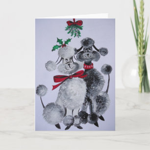 Cartão De Festividades Under the Mistletoe