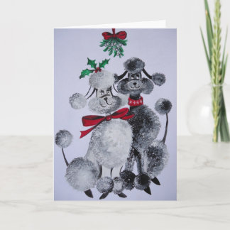 Cartão De Festividades Under the Mistletoe