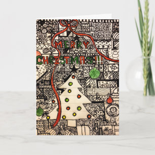 Cartão De Festividades Unique Christmas Card