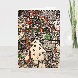 Cartão De Festividades Unique Christmas Card
