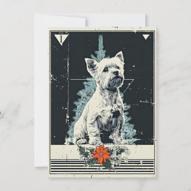 Cartão De Festividades Unique Christmas Cards (Frente)