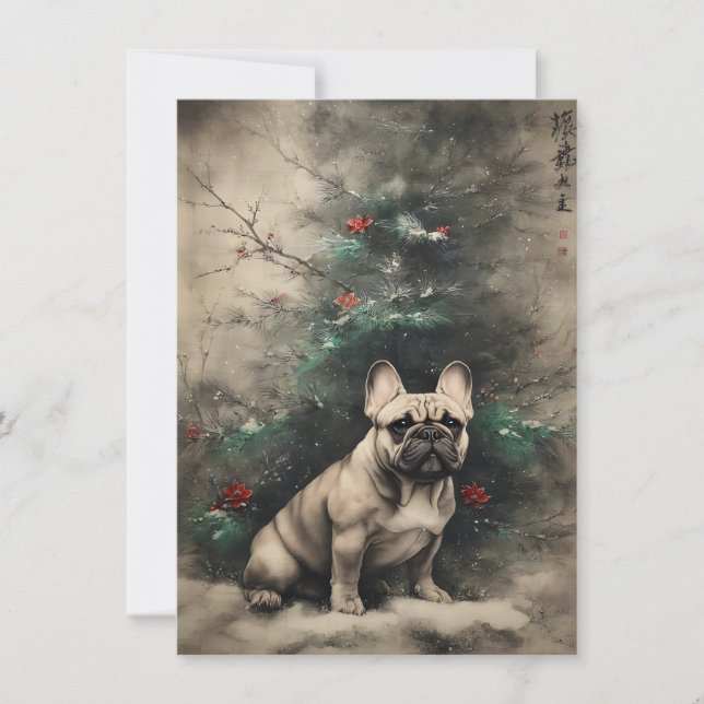 Cartão De Festividades Unique Christmas Cards (Frente)