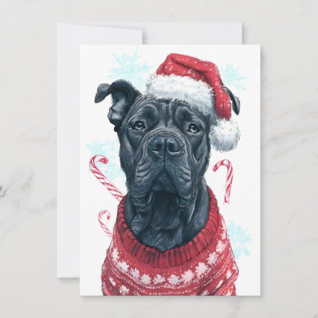 Cartão De Festividades Unique Christmas Cards (Frente)