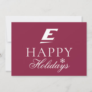 Cartão De Festividades Universidade do Leste do Kentucky E