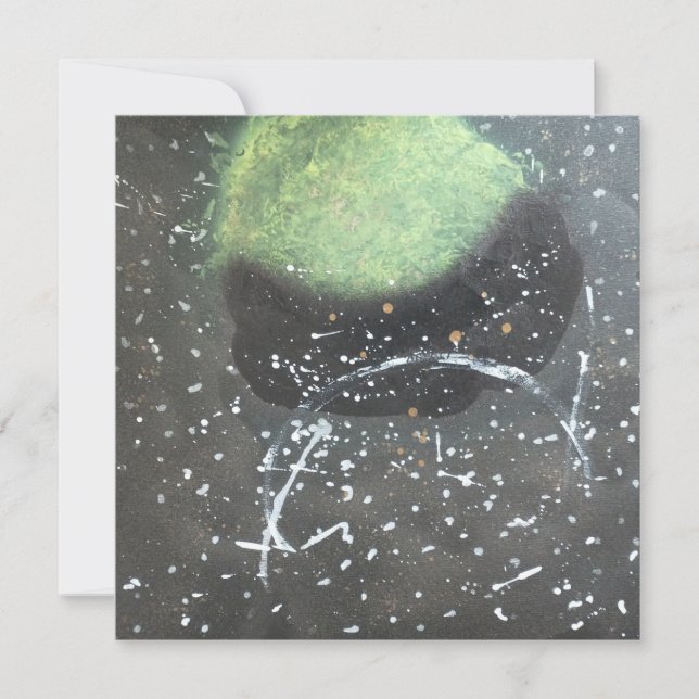 Cartão De Festividades Universo (Frente)